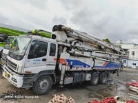 深圳2011年9月國三5節臂47米中聯重科混凝土泵車，五十鈴底盤
