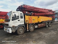 深圳2013年6月底C8國三6節臂56米三一重工泵車，五十鈴底盤