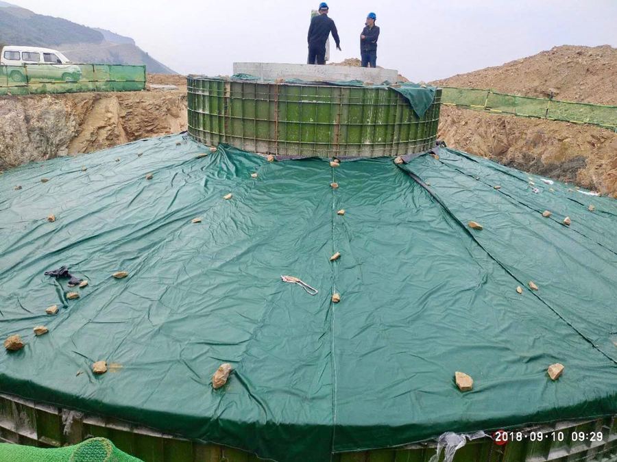 山西吕梁岚县大蛇头风电项目首台风机基础混凝土浇筑完成 山西吕梁岚县大蛇头风电项目首台风机基础混凝土浇筑完成