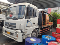 深圳2014年10020三一重工混凝土車載泵，東風天錦底盤